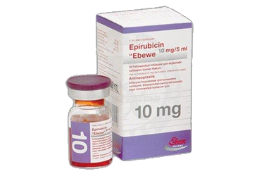 EPIRUBICIN EBEWE  10 MG/5 ML IV INF. ICIN FLAKON